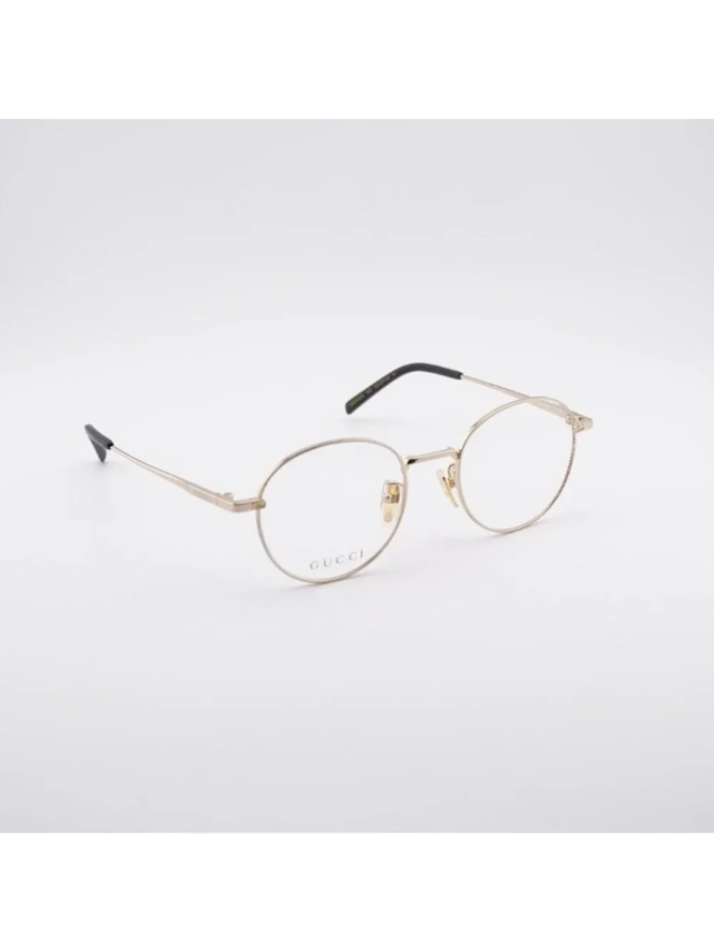 Gucci GG2004OA 002 Eyeglasses Gold 50mm Round Frame
